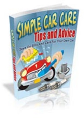 Product picture Simple Car Care Tips And Advice with MRR worth $36